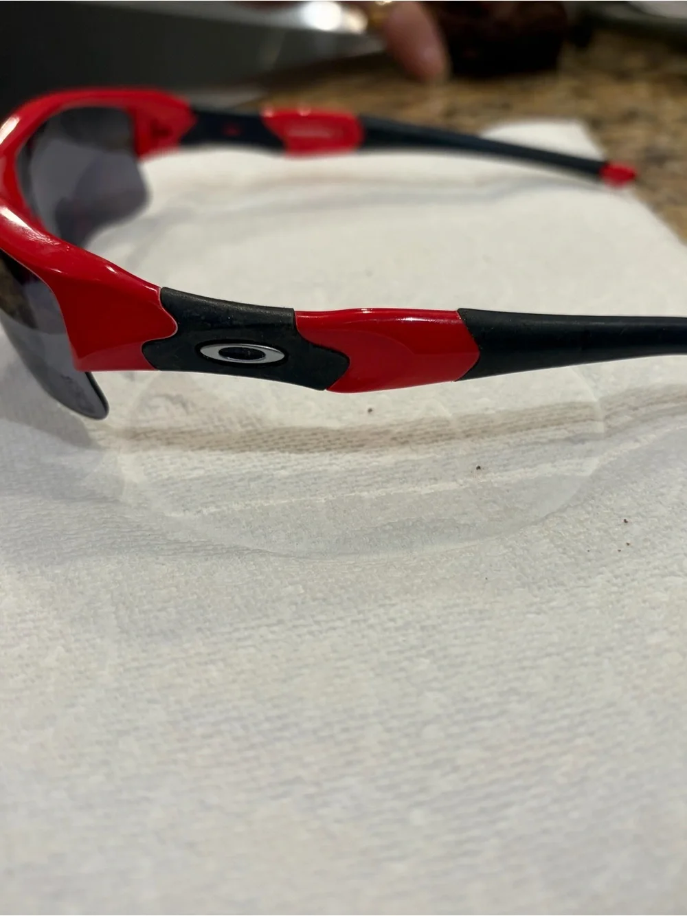 Men’s Oakley flack jacket sunglasses